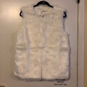 Faux Fur Jacket Vest